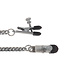 Adjustable Broad Tip Clamps - Jewel Chain