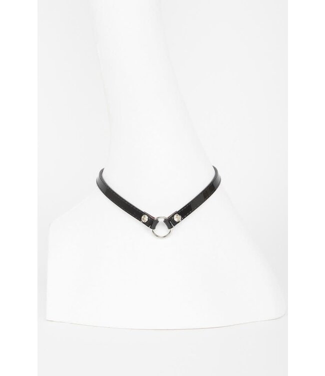 Kiss Skinny Collar | Glamour Kink