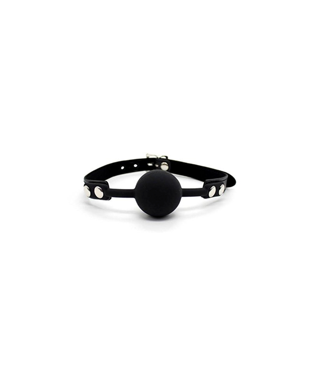 The Silent Silicone Ball Gag
