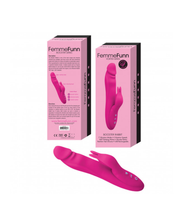 FemmeFunn Booster Rabbit Rotating Toy