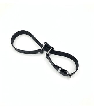 Spanked Leather Bondage Belt