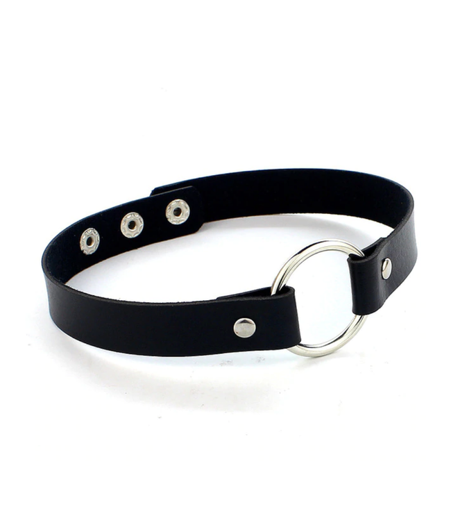 Slim Vegan O Ring Choker