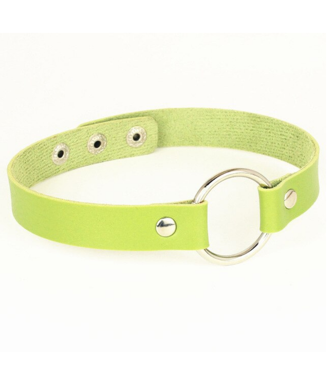 Slim Vegan O Ring Choker