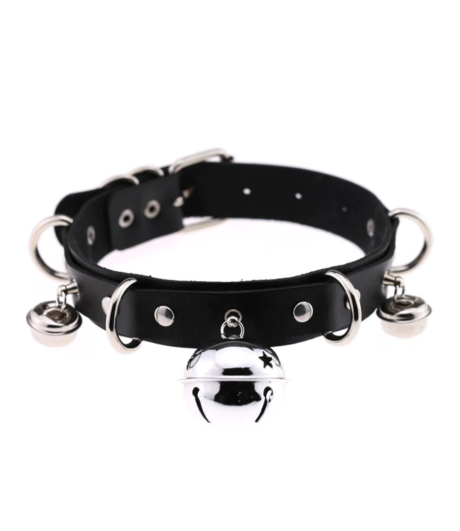 Pussy Cat  Vegan Choker with Bell