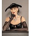 Black Long Sheer Gloves