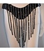 Neptun Rock Rhinestone Waistband Skirt