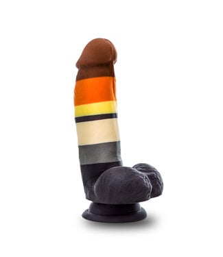 Blushnovelties Avant | Pride Bear P9: Artisan 8 Inch Dildo with Suction Cup