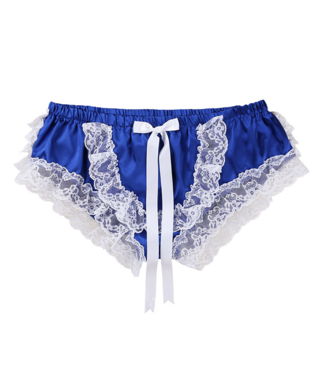 Satin ruffle Panties