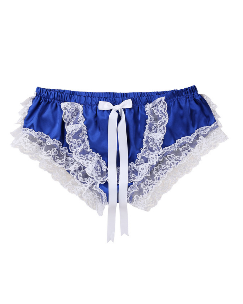 Satin ruffle Panties Bondesque