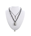 Mine in public | Chain Necklace With A Padlock