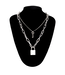 Mine in public | Chain Necklace With A Padlock