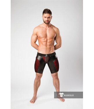 Maskulo Armored Shorts with Zipper