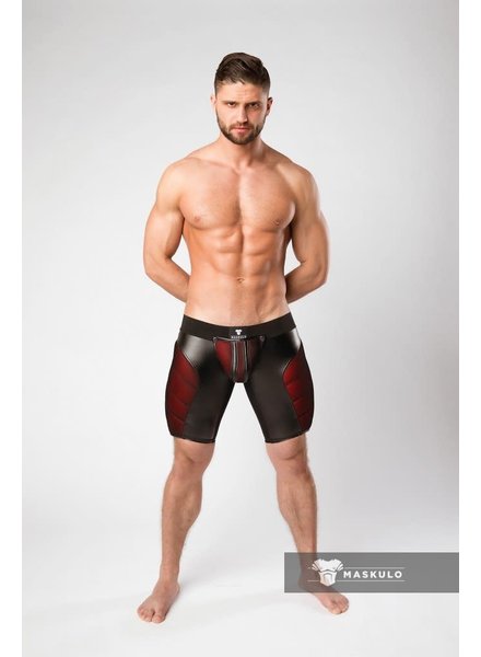Maskulo Armored Shorts with Zipper