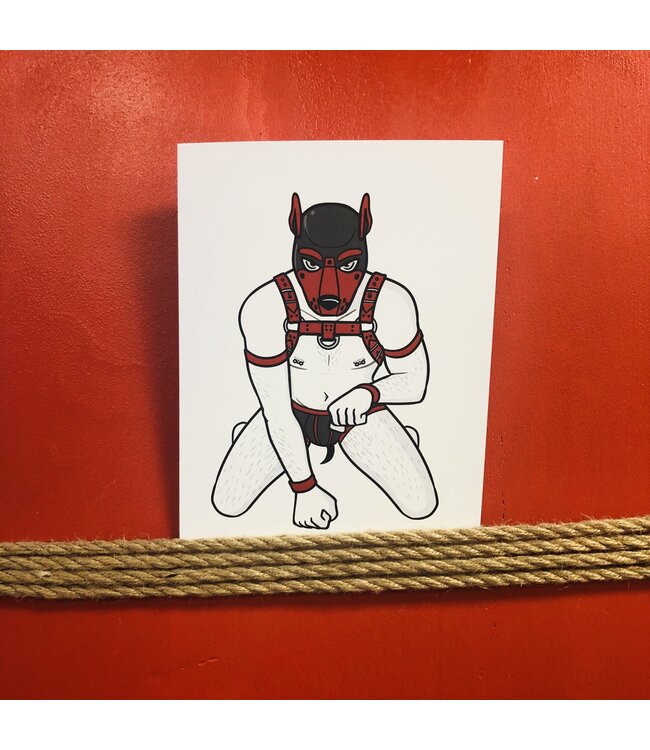 Kinky Greeting Cards - Puppy