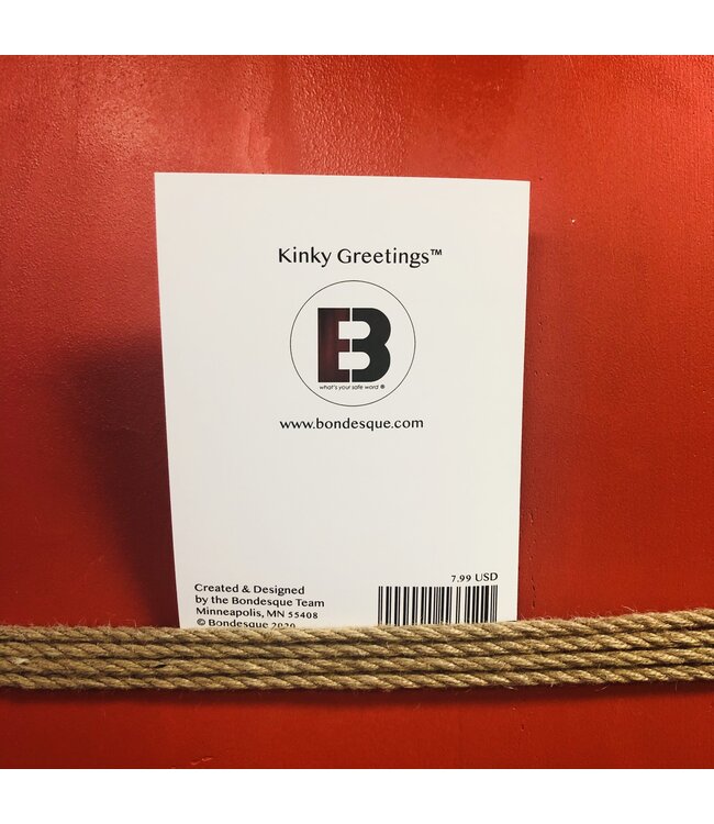 Kinky Greeting Cards - Puppy