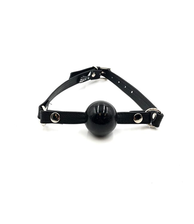 Silicone Black Ball Gag