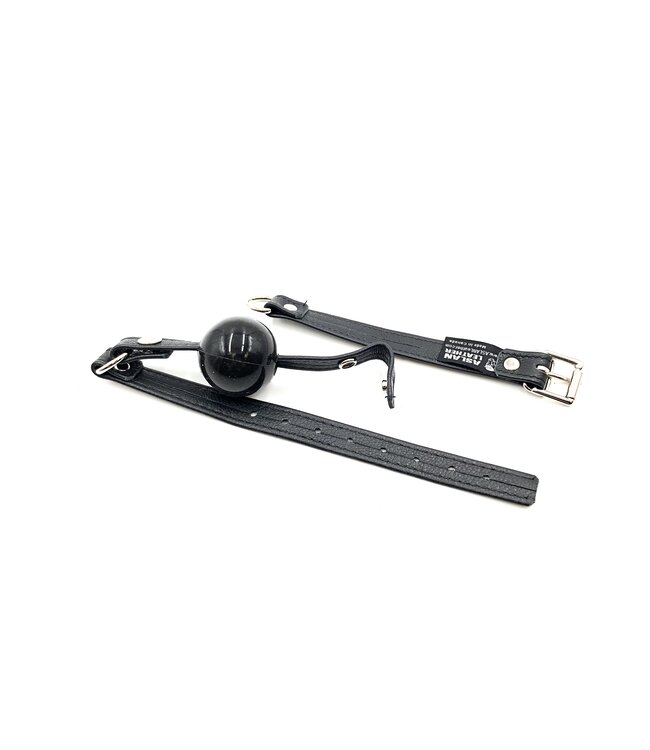Silicone Black Ball Gag