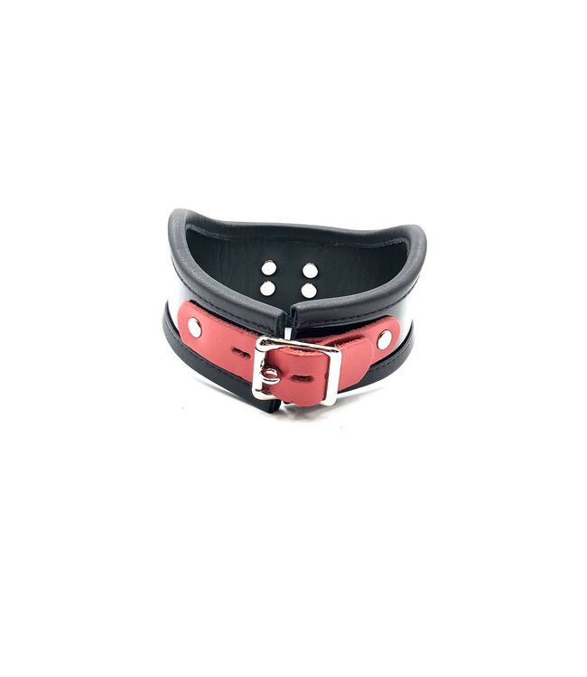 Firecracker Patent Leather Posture Collar