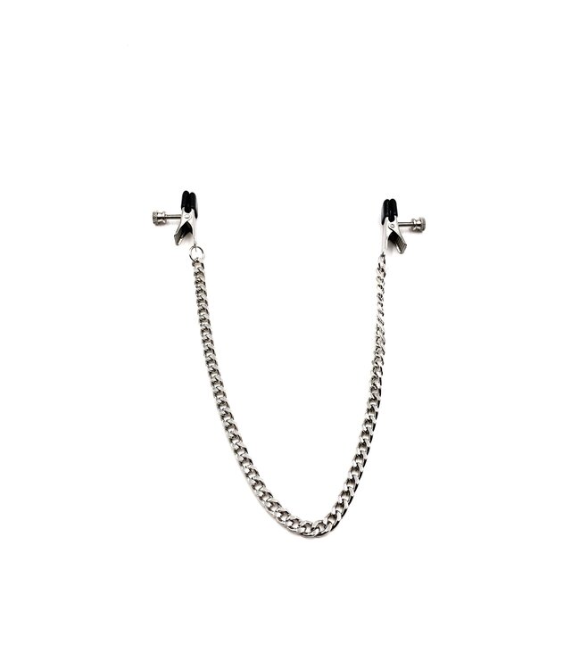 Adjustable Broad Tip Clamps - Jewel Chain