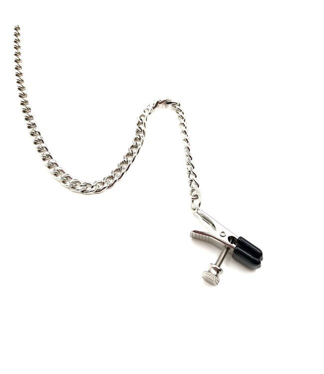 Adjustable Broad Tip Clamps - Jewel Chain