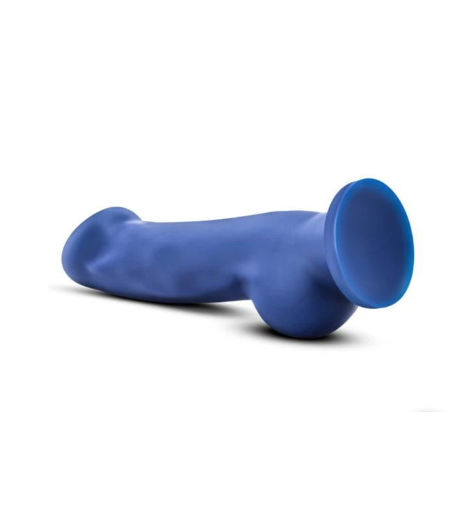Ergo Indigo D8: Artisan 7 Inch Dildo with Suction Cup