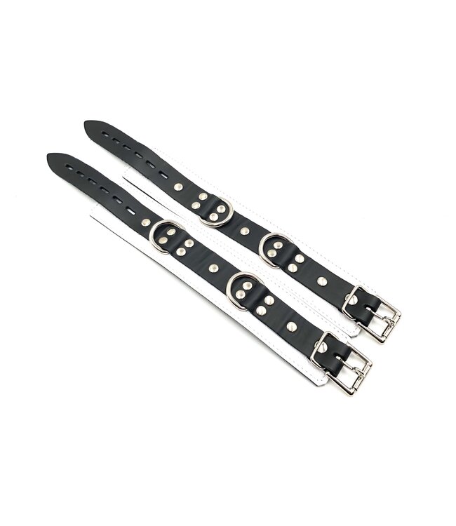 Jaguar White Ankle Cuffs