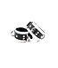 Aslan Leather Jaguar White Ankle Cuffs