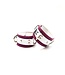 Aslan Leather Pink Candy Ankle Cuffs