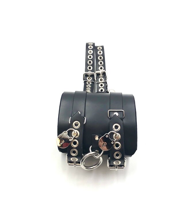 Leather Armbinder with Straps
