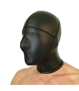 665 Leather Neoprene Hood with Pinhole Eyes and Mouth