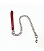 Spanked the Wolf | Leather Chain Leash