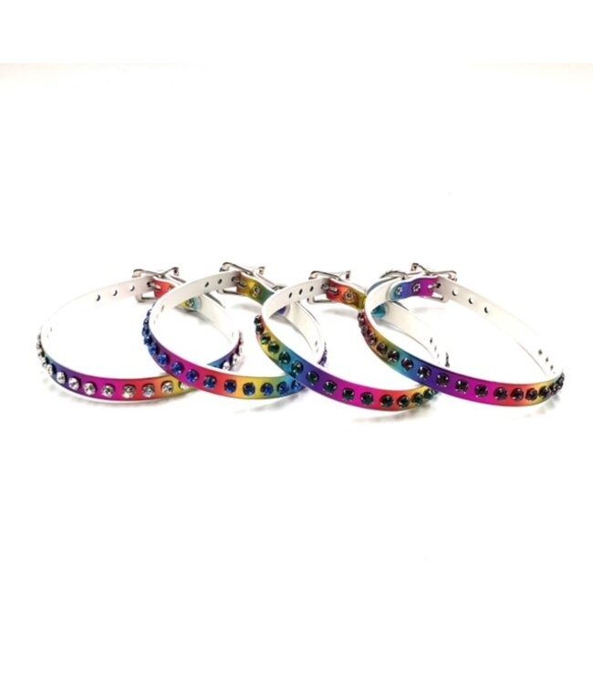Pride Princess rhinestone choker