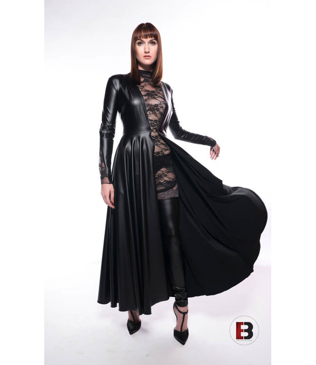 DIVALICIAOUS -Long Gown with lace trims