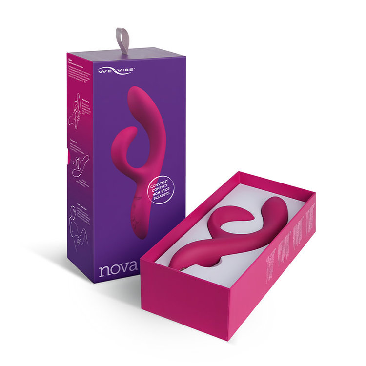 We Vibe Nova 2 App Controlled Rabbit Vibrator Bondesque