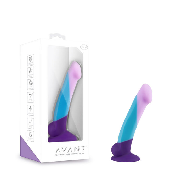 Purple Haze D16: Artisan 7 Inch Curved G-Spot Dildo