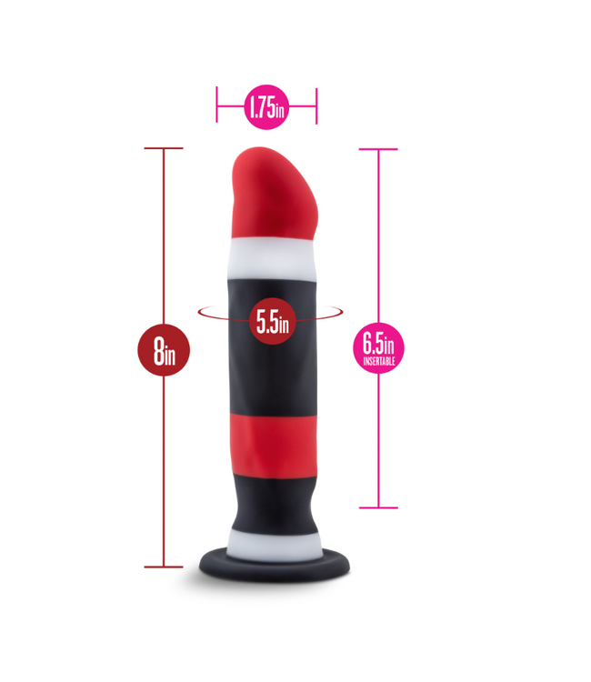 Avant | Sin City D5 : ARTISAN 8 INCH DILDO WITH SUCTION CUP