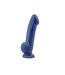 Ergo Indigo D8: Artisan 7 Inch Dildo with Suction Cup