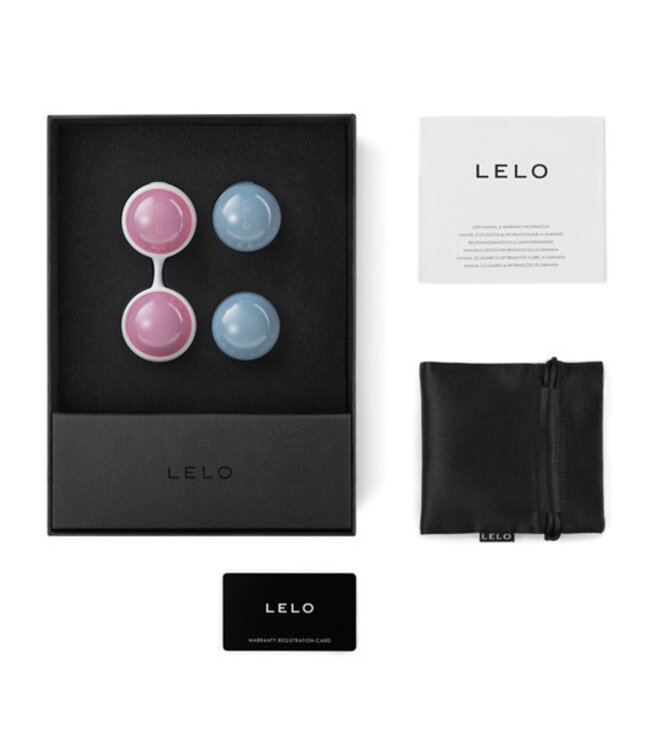 Lelo Luna Beads Pink & Blue