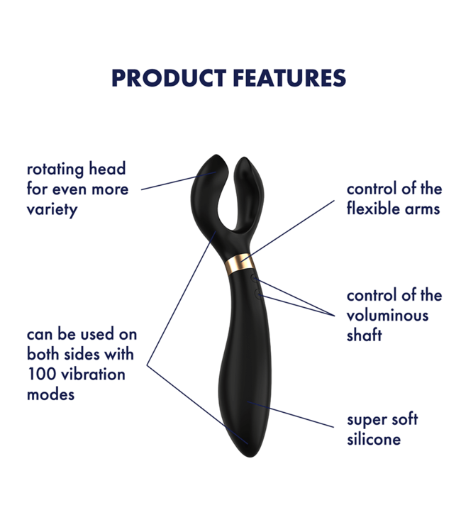 Satisfyer Endless  Fun | Multi-Use Vibrator