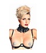 Annabelle Black Vinyl Shelf Bra