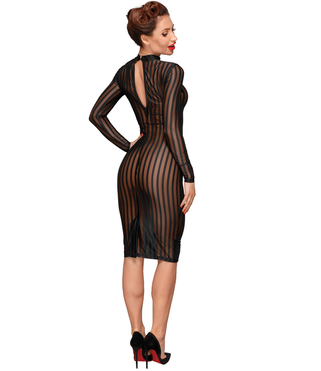 Magnificent classic sheer dress