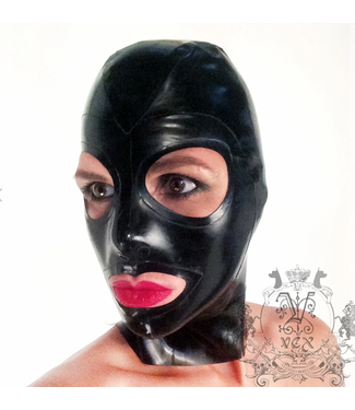 VexClothing Moderne Latex Hood with Oval eyes