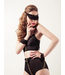 Fräulein Kink Noir Fringe  Blindfold | Luxury Kink