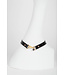 Nenette collar with a detachable leash | Luxury Kink