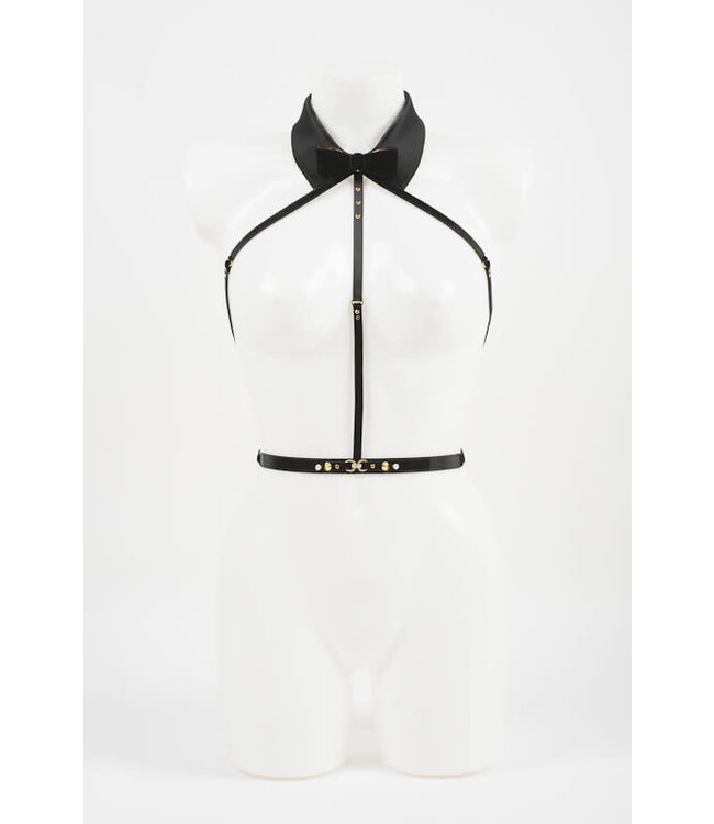 Noir Tuxedo Harness | Luxury Kink