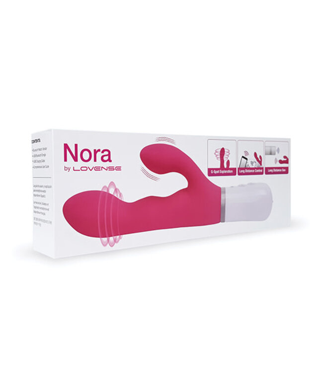 Lovense Nora | Rotating Head Rabbit Vibrator