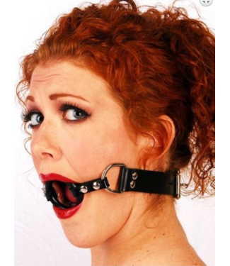 MBE Ring gag with thin straps | Open Mouth Gag