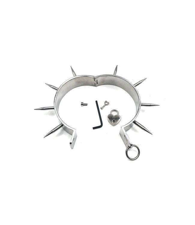 Spiked  Slave Collar