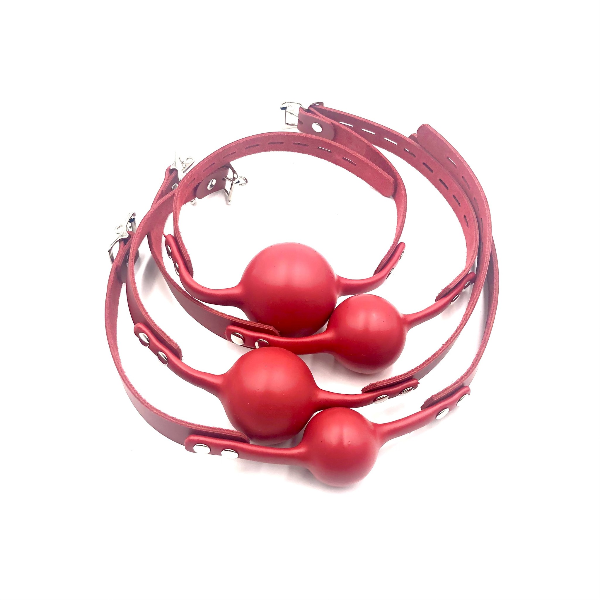 BDSM Rubber Ball Gags | Best Mouth Gag | BDSM Gear | Bondesque - Bondesque