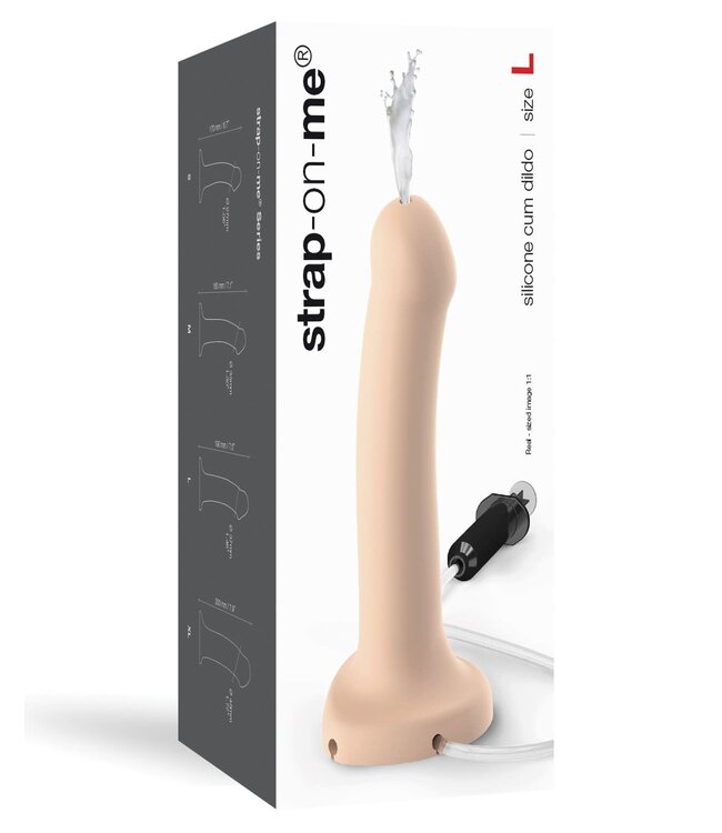 Strap On Me Silicone Cum Dildo